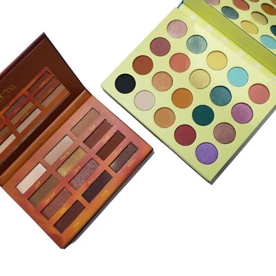 Paradise and Hot Fire Eyeshadow Palettes - Professional Quality - Image 1 of 4