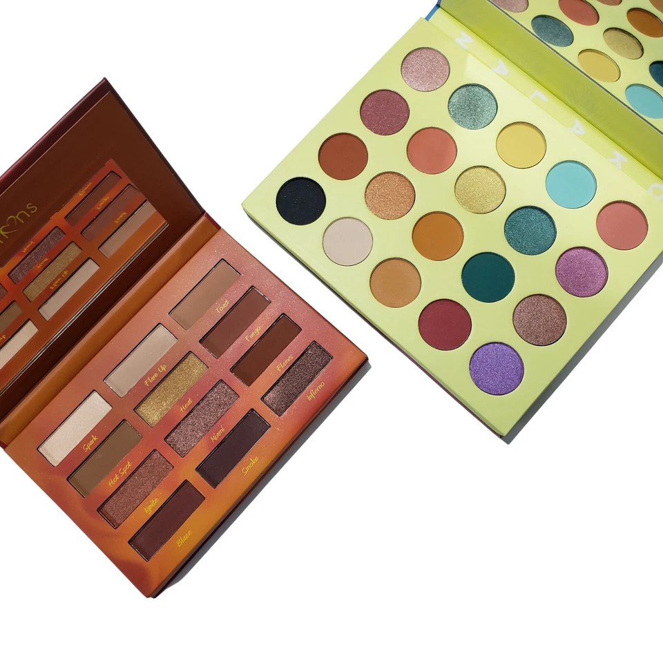 Paradise and Hot Fire Eyeshadow Palettes - Professional Quality - Image 1 of 4