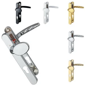 UPVC Door Handle Hoppe Atlanta Lever Pad 92PZ 122mm Sprung Pair Double Glazing - Picture 1 of 7