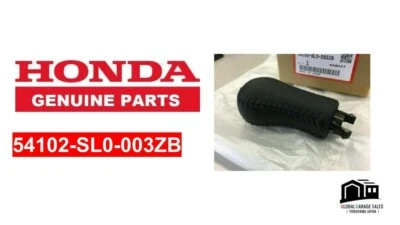 Honda Acura Genuine NSX NA1 NA2 91-99 Black Leather Shift Knob Manual Trans JDM - Image 1 of 4