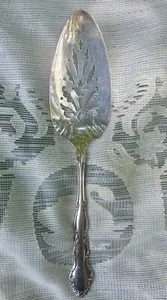 Vtg Oneida Ltd 1881 Rogers FLIRTATION Silver Plated 9 1/2" Pie Server - Picture 1 of 2