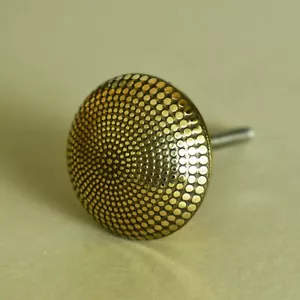 Cleopatra Knob -Cabinet Knobs and Pulls, Brass knobs,Drawer,Dresser Knob-set -6 - Picture 1 of 5