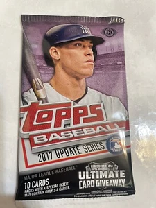 2017 Topps Update HOBBY Pack Look4 Voit Bellinger Aaron Judge Rookie RC AUTO - Picture 1 of 4