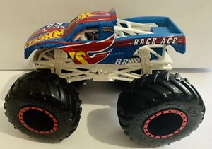 Hot Wheels Monster Jam Race Ace 68 Monster Truck 1:64 Die Cast Toy Red Rims - Picture 1 of 8
