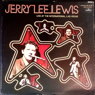 JERRY LEE LEWIS – LIVE AT THE INTERNATIONAL, LAS VEGAS MERCURY VINYL LP 223-23 Foto 1 de 4