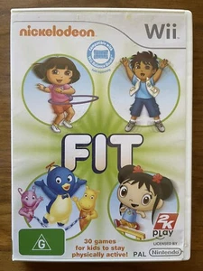 Fit Kids Nickelodeon Nintendo Wii Complete + Manual PAL 2010 30 Exercise Games - Picture 1 of 6