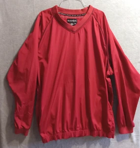 FootJoy FJ Giacca Uomo Rosso Taglia 2XL XXL Golf Giacca a Vento Pullover Manica Lunga - Foto 1 di 9