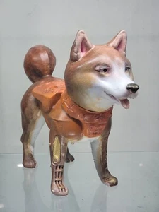 Statua cane Jartemus Gooby The Machine Husky stampata in 3D da collezione scala 1/6 6" - Foto 1 di 4