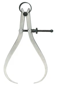 General Tools 452-6 Stahl Flachbein Maschinist Außenmessschieber 6 L Zoll - Bild 1 von 1