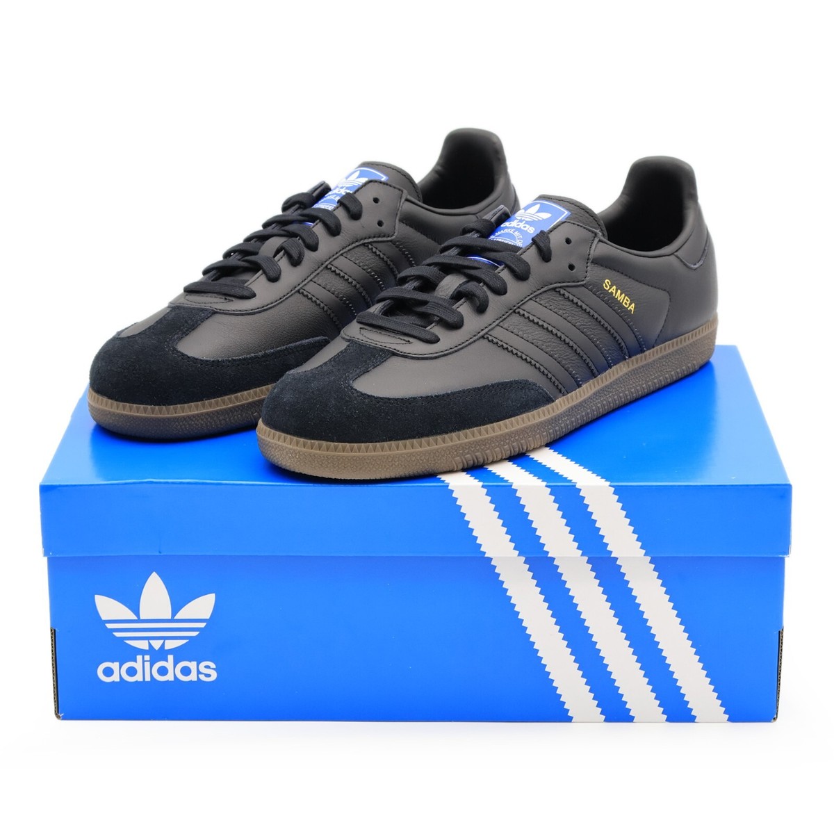 靴 adidas SAMBAOG CORE BLACK/CLEAR MINT/GUM adidas SAMBA OG CORE BLACK/CLEAR MINT/GUM（アディダス サンバ