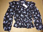 Ladies Blouse Long Sleeve Top Ruffle Textured Dorothy Perkins Size 6 - 20 Spring