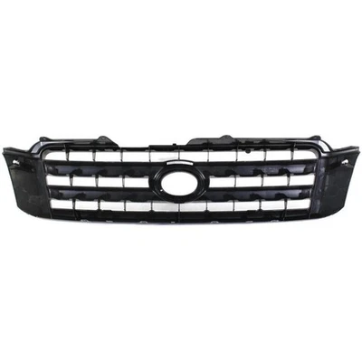 New For 2004-2007 Grille Toyota Highlander Fits Painted Black Shell and Insert Foto 1 de 4