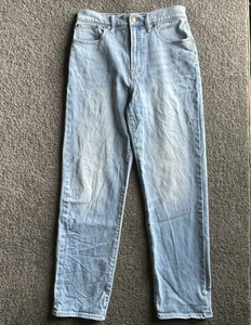 Madewell Jeans Womens 29 The Perfect Vintage Straight Leg Selvedge Blue Denim - Picture 1 of 17