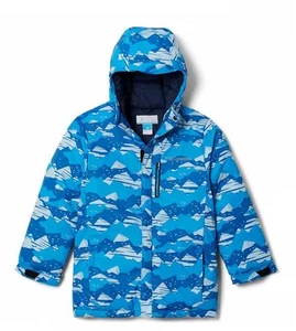 Columbia Boys' Toddler Alpine Free Fall™ II Jacket, Super Blue, Sz 2T Great Con - Picture 1 of 5