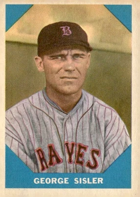 Fleer Baseball Greats 1960 #13 George Sisler Foto 1 de 2