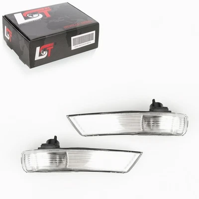 2x Specchietto Freccia Specchio Trasparente Sinistra Destra per Ford Mondeo IV - Immagine 1 di 4