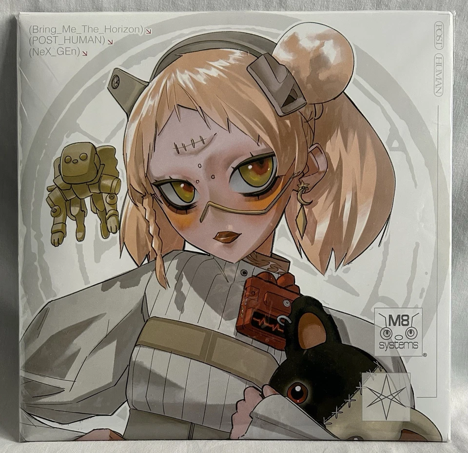 IN HAND!! Bring Me the Horizon Post Human : Nex Gen CREAM Vinyl NUMBERED /1000 - Image 1 of 4