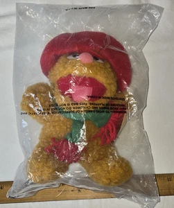NOS vintage Muppet Babies Fozzie Bear McDonalds plush stuffed Jim Henson SEALED - Picture 1 of 5