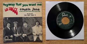45 7" FRENCH EP THE TROGGS ANYWAY THAT YOU WANT ME - Picture 1 of 2