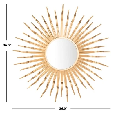 Safavieh NAYA SUNBURST MIRROR, Reduced Price 2172764815 MRR1034B - Image 1 of 4
