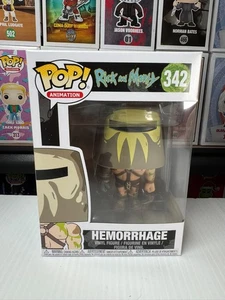 Funko Pop! Hemorrhage #342 Rick and Morty 2018 Animation Vaulted Collectible - Bild 1 von 6