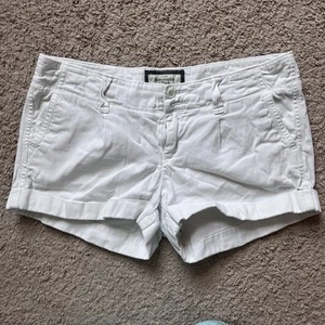 Abercrombie & Fitch weiße Shorts Größe 8 - Bild 1 von 5