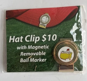 Augusta Masters Golf Hut Clip mit magnetischem Ballmarker - Bild 1 von 10