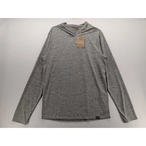 New Patagonia Men's Capilene Cool Daily Hoody in Feather Grey Size Small - Foto 1 di 8