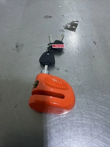 BikeMaster Bully Locks Li'L Bully Disc Lock Orange - Bild 1 von 4