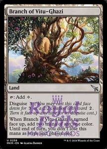 Branch of Vitu-Ghazi 4x FOIL MTG Murders at Karlov Manor MKM Uncommon MINT land - Picture 1 of 1