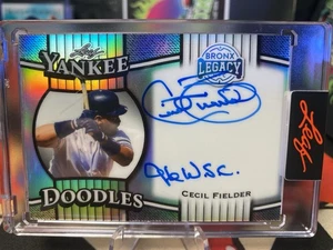 INSCRIPCIONES AUTÓGRAFAS CECIL FILDER 96 CAMPEONES 2025 BRONX LEGACY/35 - Imagen 1 de 10