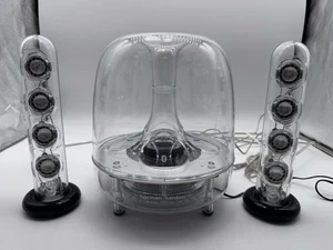Harman Kardon SoundSticks III Multimedia Sound System Bluetooth Works Great - Picture 1 of 24