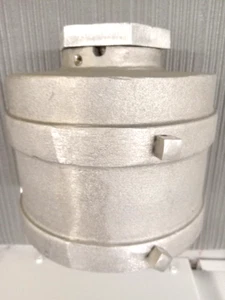Traffic Parts Inc (oder ähnlich) Post Top Slipper Guss Aluminium mit Top Stecker passt 4" - Bild 1 von 7