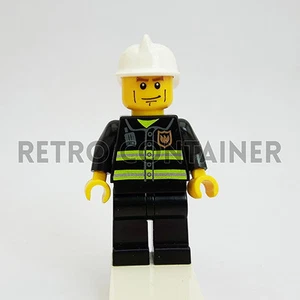 LEGO Minifigures - 1x cty043 - Fireman - Pompiere Omino Minifig 7906 7945 4992 - Foto 1 di 1