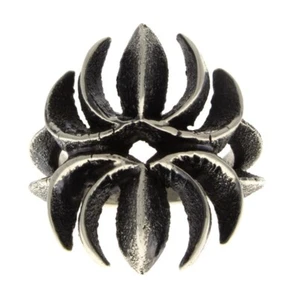 10.5 - Tufa Cast Spider Ring By Navajo Artist Aaron Anderson - Picture 1 of 5