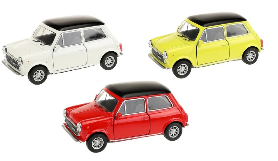 Welly Mini Cooper 1300 Model Car Auto License Product Approx 1:34/1:39 Scale - Image 1 of 1