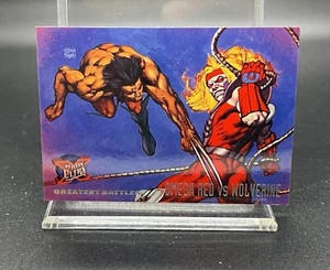 95 Fleer Ultra X-Men Greatest Battles Omega Red vs Wolverine #135 - Bild 1 von 2