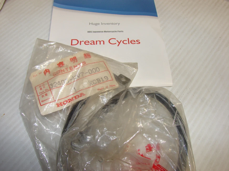 Кабель отрицательного аккумулятора для Honda NX125 OEM 32403-KY7-000 1988 модель - Изображение 1 из 1