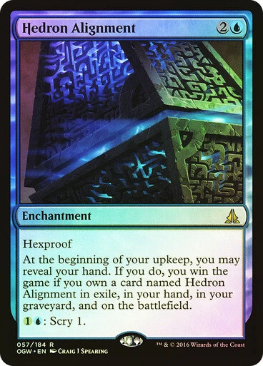 HEDRON ALIGNMENT (Foil) - MTG Battle for Zendikar Foil Rare Enchantment - Image 1 of 1