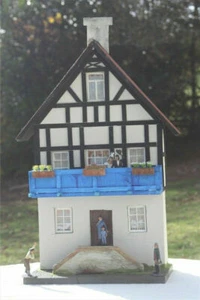 71012 Reliefhaus Fachwerk Ersden, mit Treppe, Spur G (LGB), GEN2, GMK World  - Picture 1 of 7