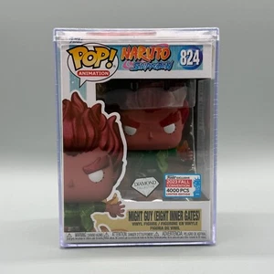 Funko Pop! #824 MIGHT GUY DIAMANTE *LE 4000* EXCLUSIVO DE NARUTO NYCC CON HARDSTACK - Imagen 1 de 6