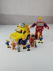 Cbeebies Fireman Sam Fusion Powered Fire Jeep With Figures Toy Bundle 