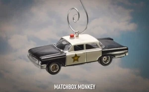Mayberry Sheriff Andy Griffith Show Polizeiauto Kreuzer Christbaumschmuck - Bild 1 von 10