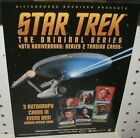 STAR TREK  TOS 40TH ANNIVERSARY 2 TRADING CARDS  - PROMOTIONAL SELL SHEET  