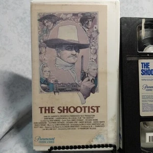 The Shootist VHS 1976, 1989 John Wayne Western Classic Action Film Movie Video - Picture 1 of 3