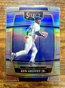 2022 Panini Select Baseball KEN GRIFFEY JR Concourse #54 SILVER HOLO PRIZM HOF