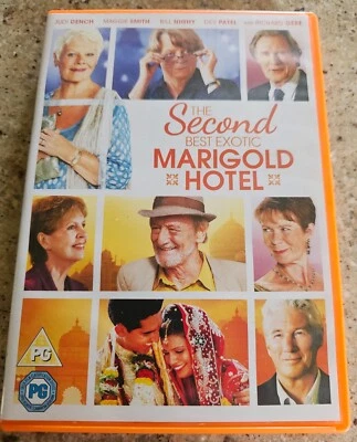 The Second Best Exotic Marigold Hotel DVD (2024) Maggie Smith, Madden (DIR) AA++ - Image 1 of 4
