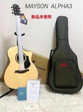 Acoustic Guitar Mayson Alpha 3 Natural S/N 224200003 with Soft Case for sale