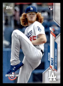2020 Topps Opening Day #57 Dustin May RC - Picture 1 of 2