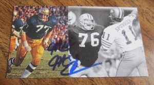 Mike McCoy Autographed Signed 2X3.5 Business Card NFL Football Packers - Picture 1 of 3